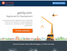 Tablet Screenshot of gamly.com